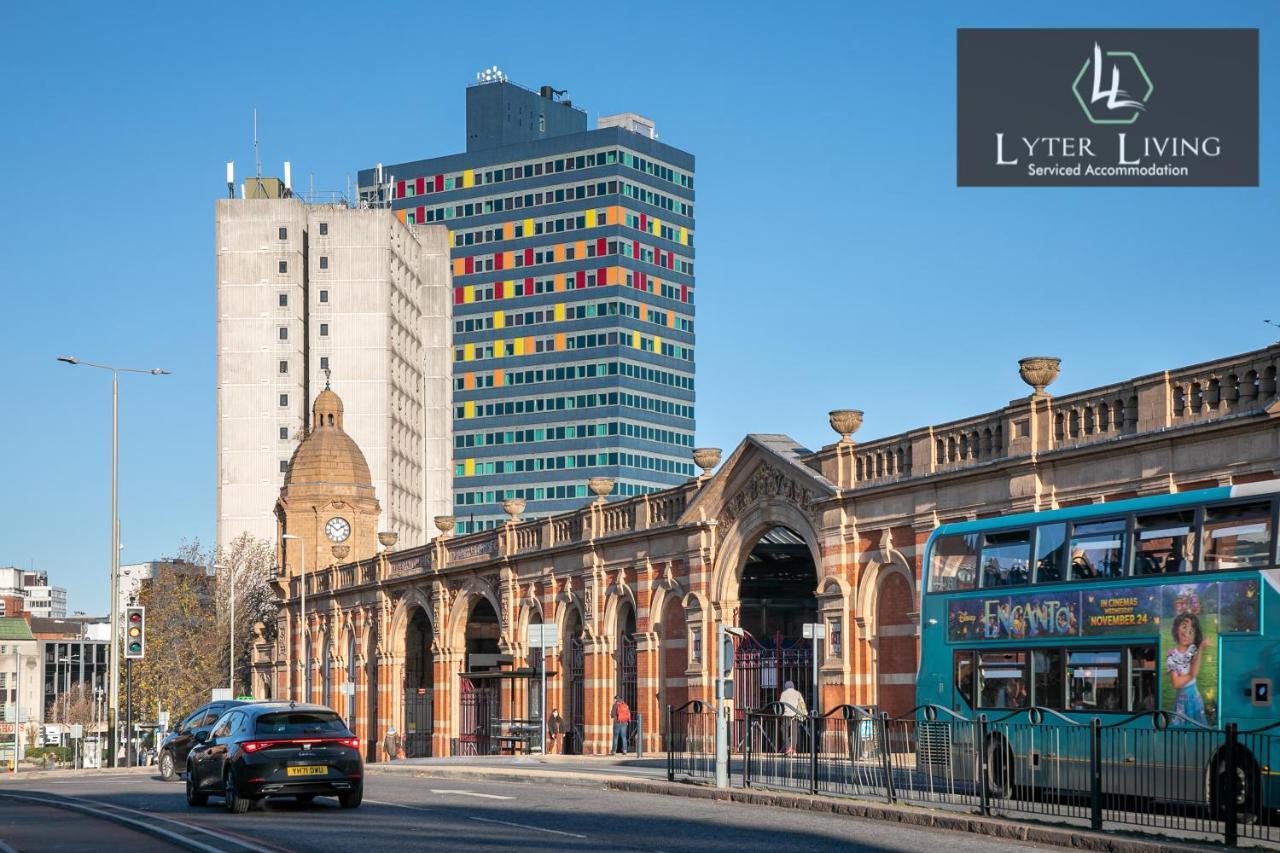 Leicester'S Lyter Living Serviced Apartments Opposite Leicester Railway Station Exterior foto