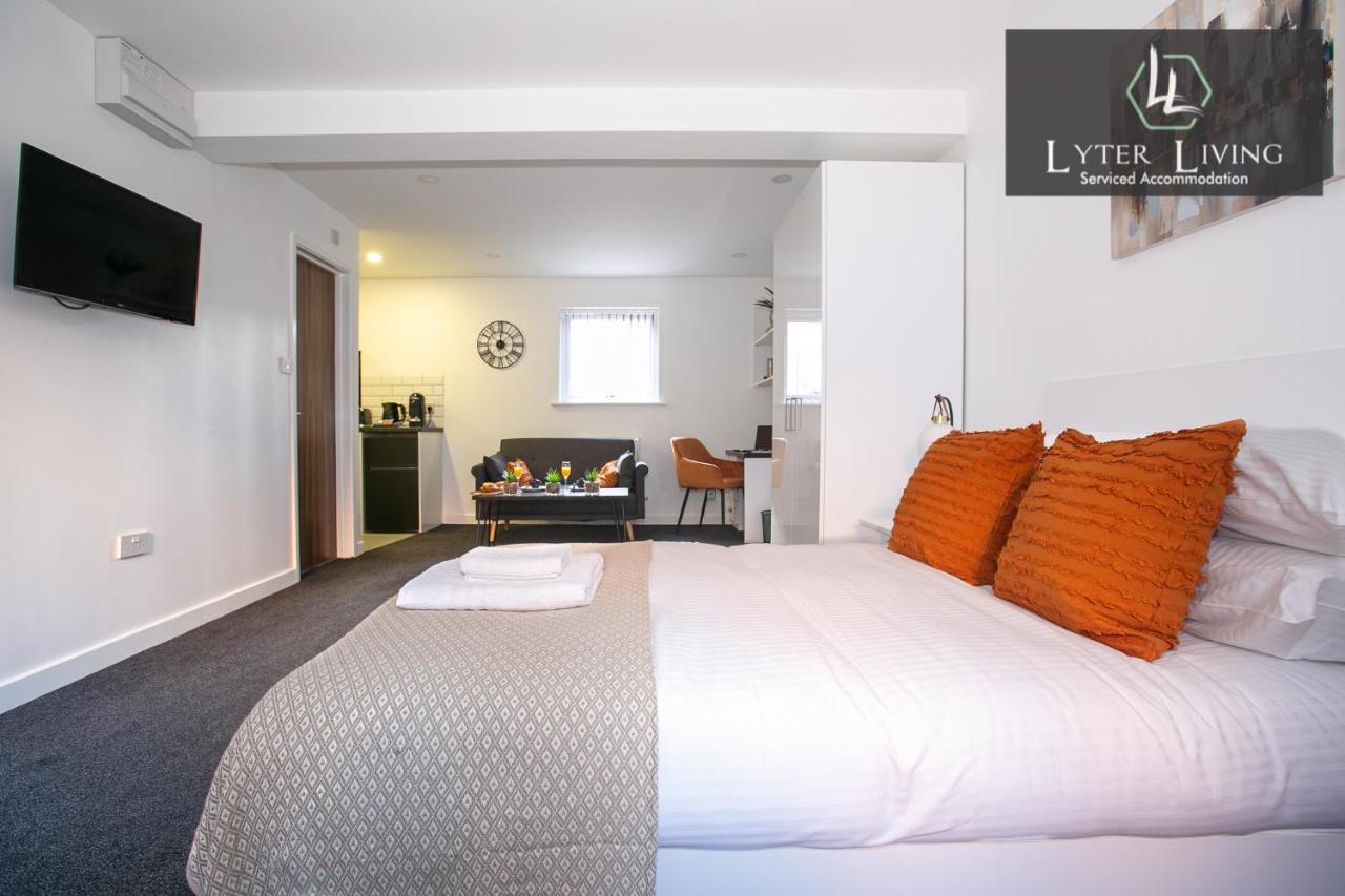 Leicester'S Lyter Living Serviced Apartments Opposite Leicester Railway Station Exterior foto