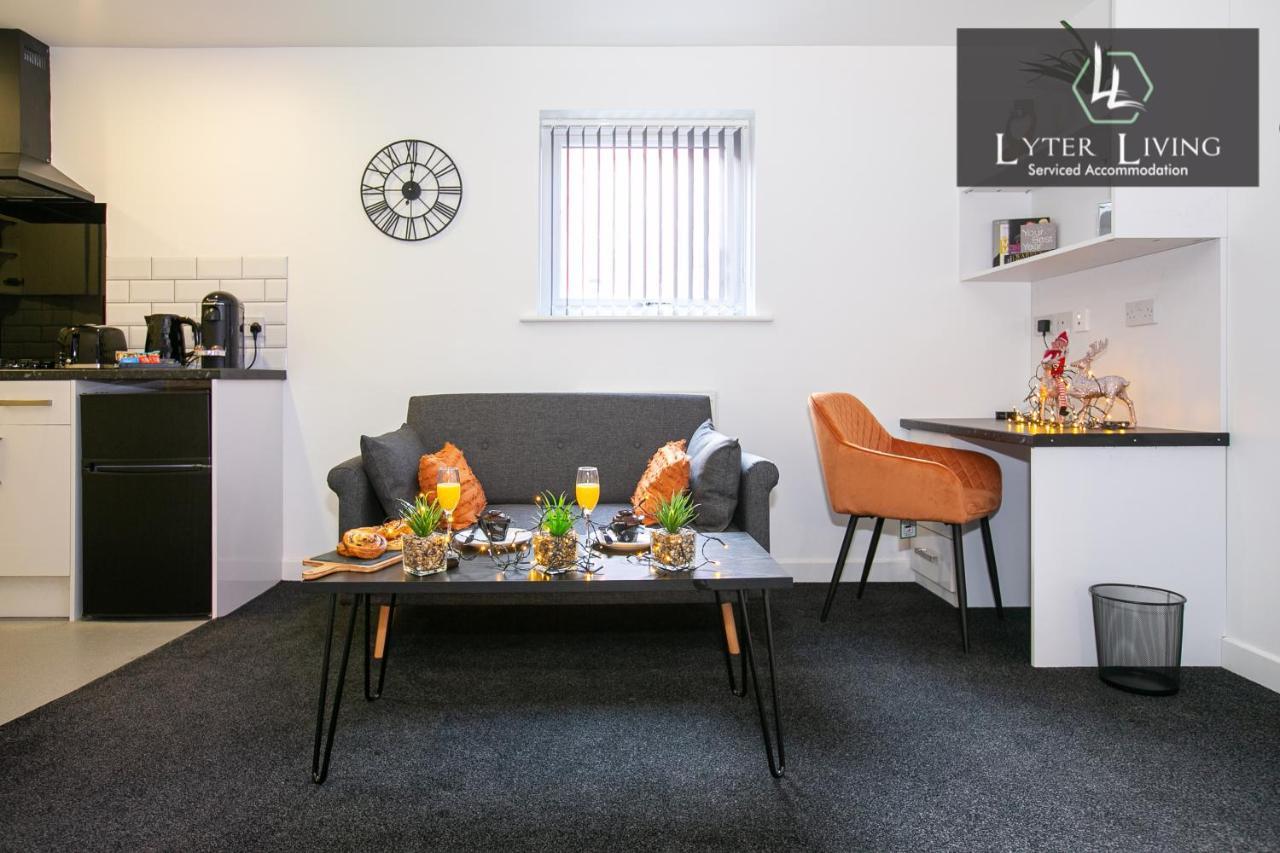 Leicester'S Lyter Living Serviced Apartments Opposite Leicester Railway Station Exterior foto