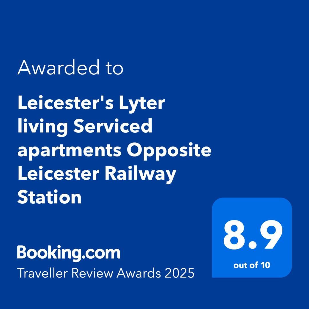 Leicester'S Lyter Living Serviced Apartments Opposite Leicester Railway Station Exterior foto